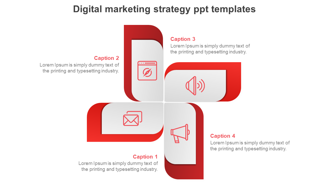 Free - Stunning Digital Marketing Strategy PPT Templates